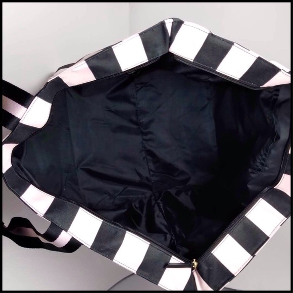 NEW! Victoria’s Secret Big Striped Tote - Picture 3 of 7